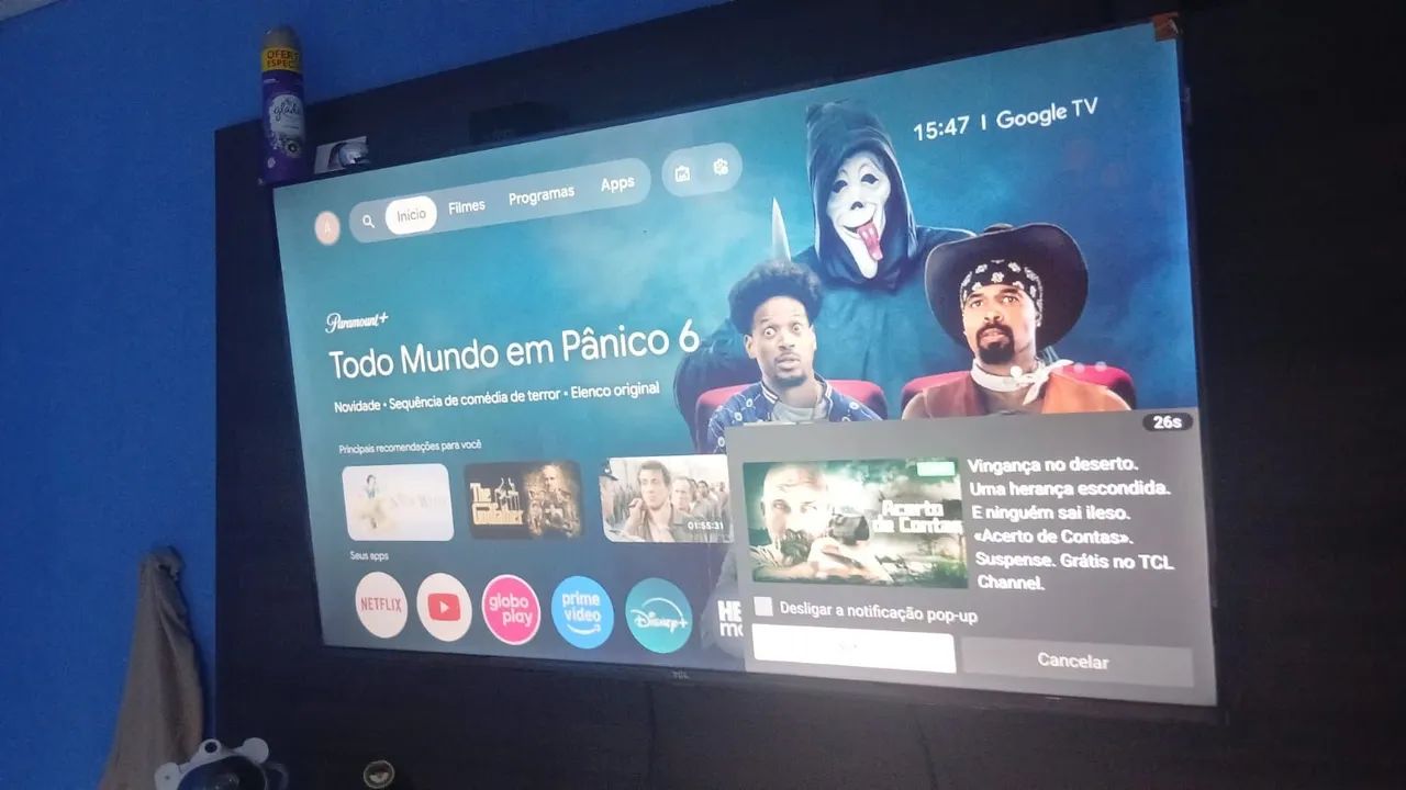 Vendo essa TV smart Android  55 polegadas 