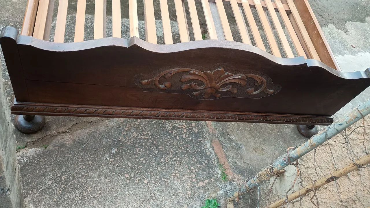 Cama de casal madeira maciça  - Foto 5