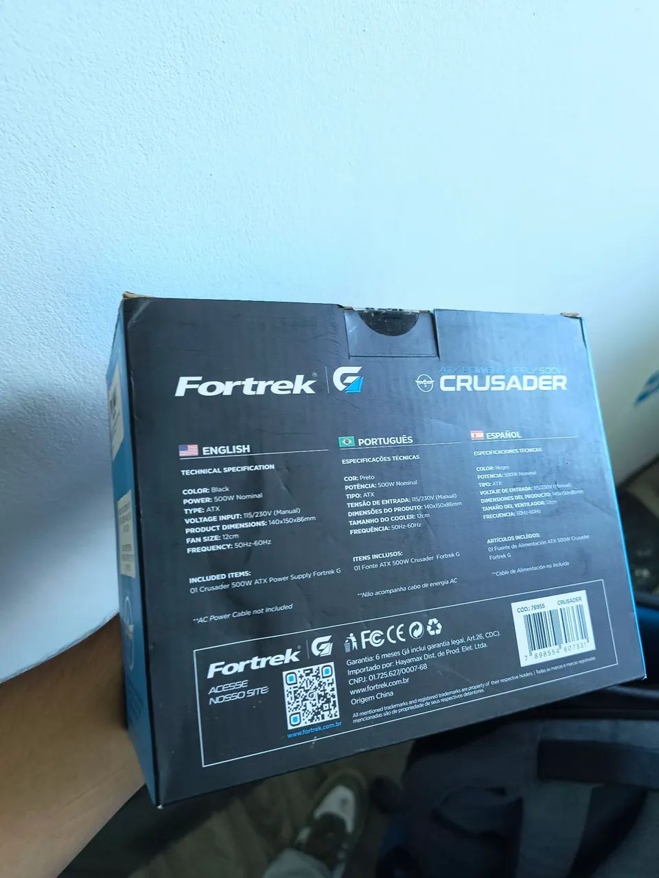 Fonte Fortrek Crusader 500w - Foto 3