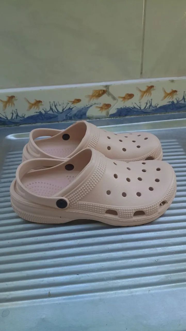 Babuche / Crocs Rosé Claro n° 37/38 - Foto 2