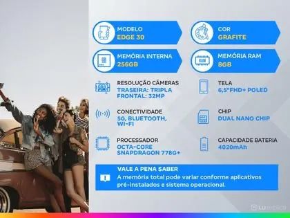Motorola Edge 30 256Gb - Foto 4