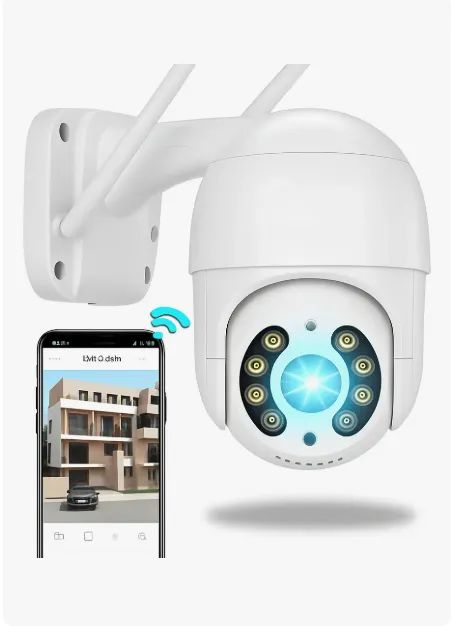 Câmera Ip A8 App Icsee Infravermelho Prova D'água Externa Wifi Hd 3