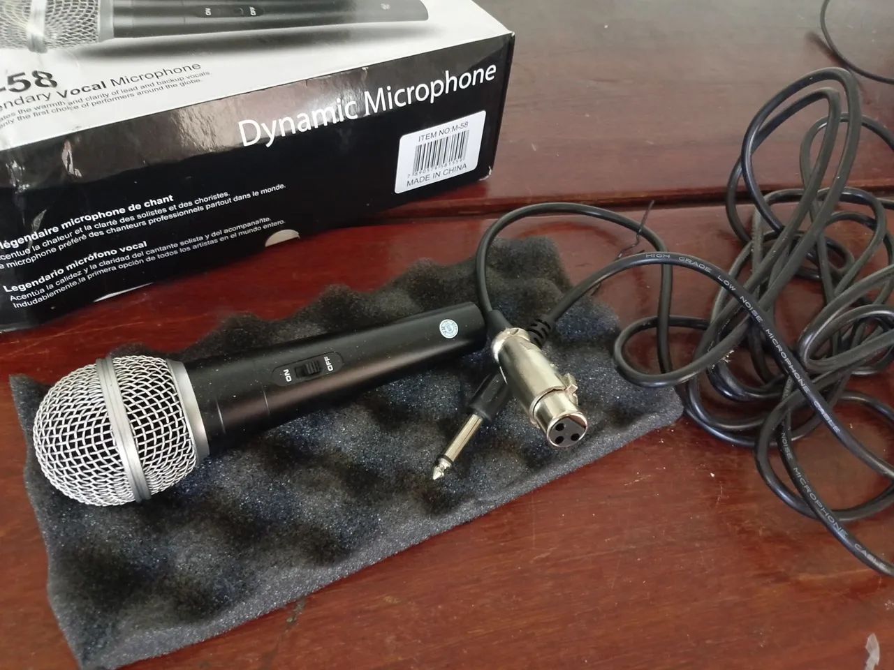 Microfone m-58 NOVO!!! - Foto 2