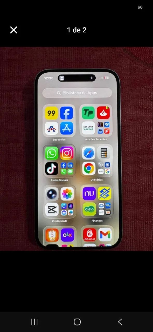 Iphone 15 256gb BATERIA  89% POSSUI CAIXA+NF