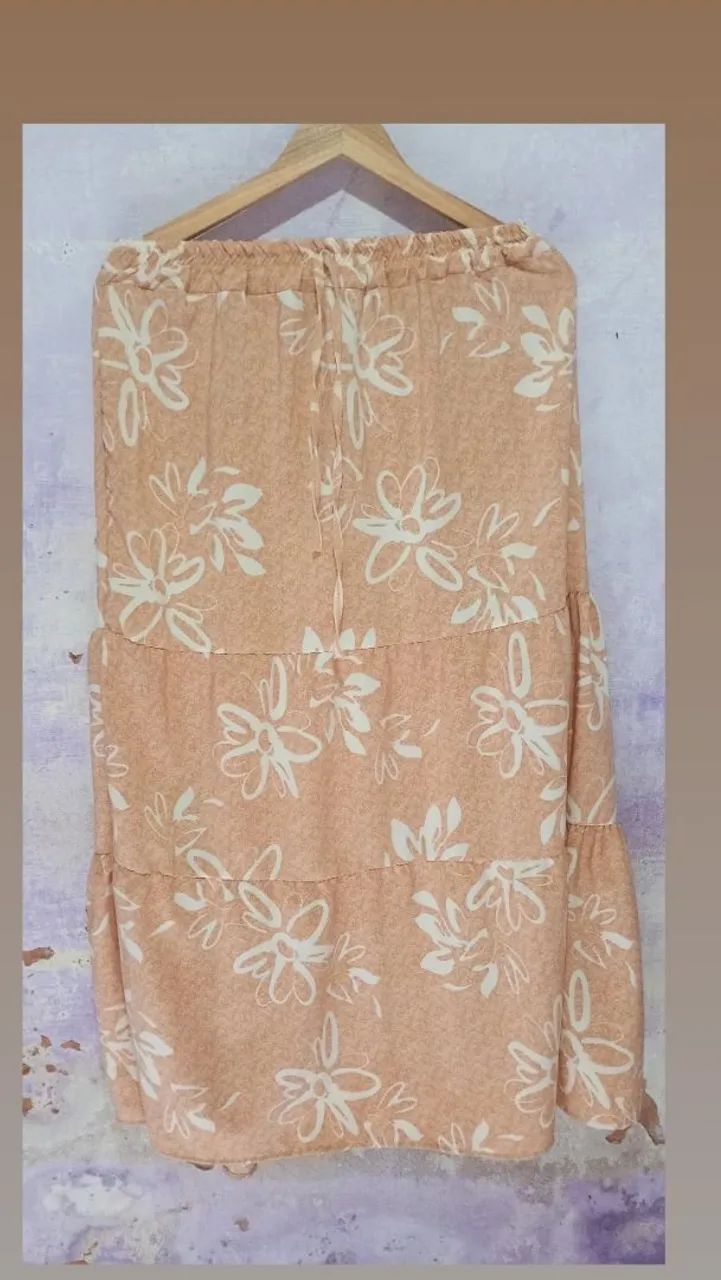 Saia Estampada 