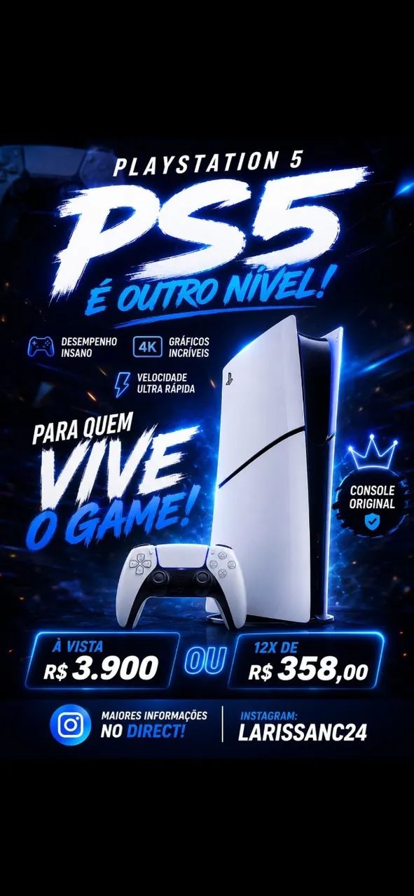 PS5 Console gamer - Foto 2