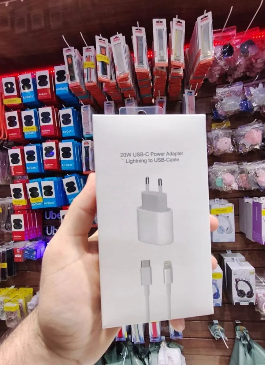 Carregador compatível iPhone 5 ao 14 