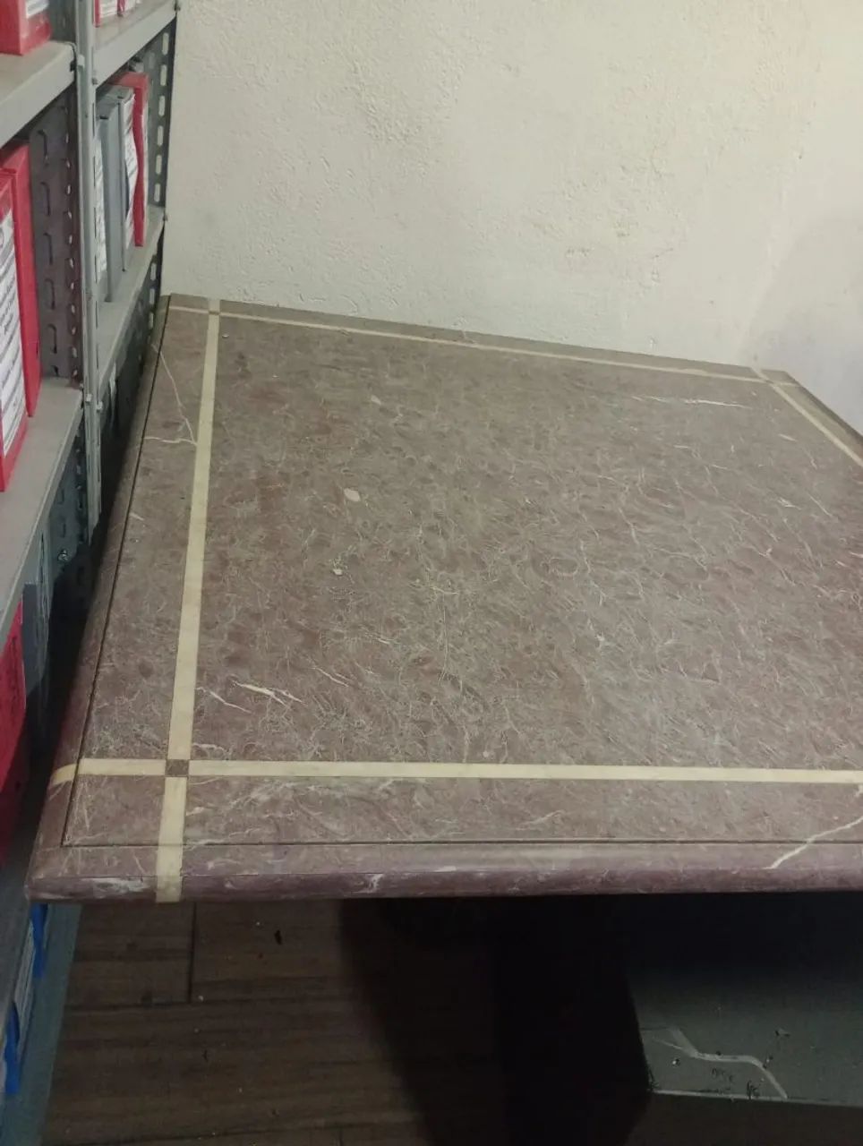 Mesa de mármore quadrada - Foto 3