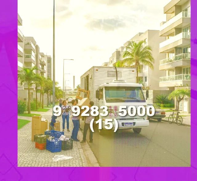 Frete rápido! Mudanças disponíveis hoje, não perca a oportunidade!