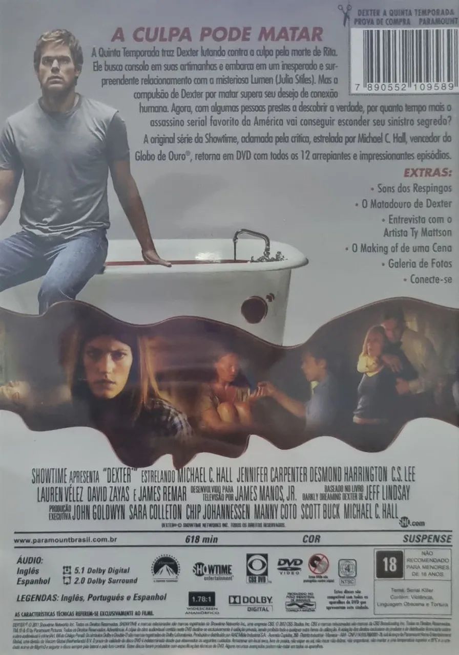 Dexter 5 temporada completa - Foto 2