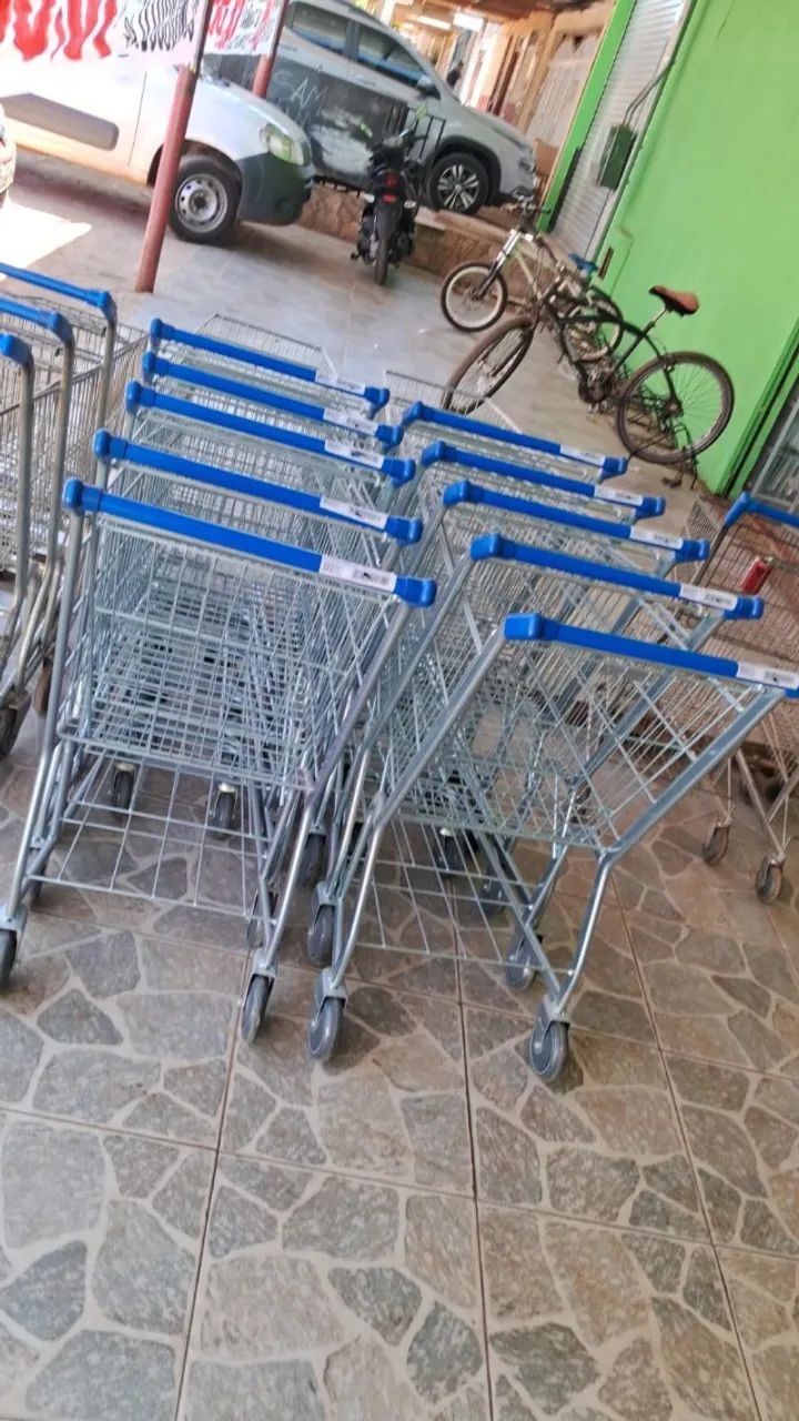 CARRINHO DE SUPERMERCADO AMAPÁ 90 LITROS