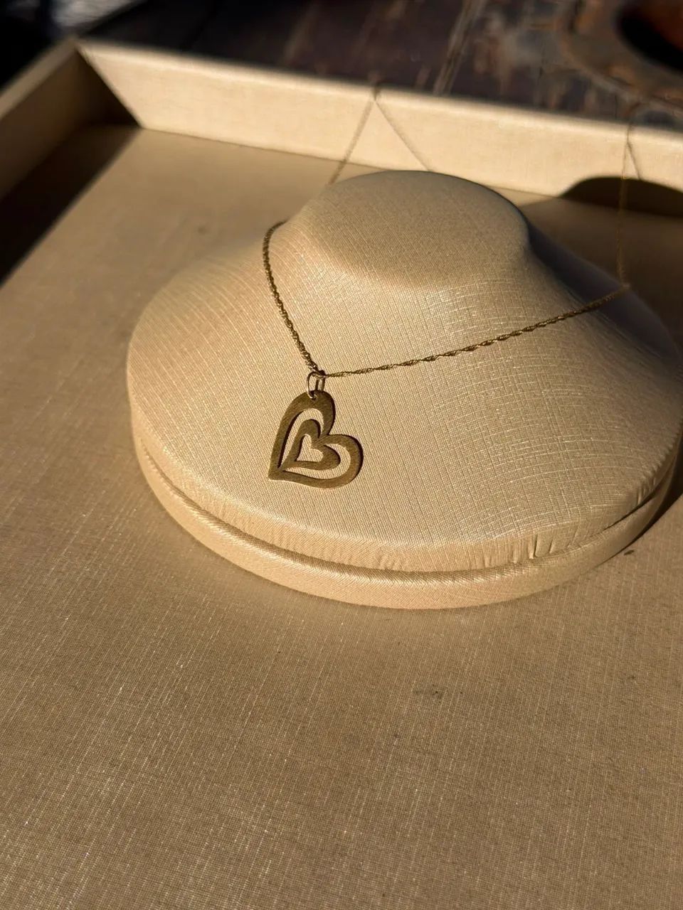 Pingente e corrente femina nem ouro 18k - Foto 4