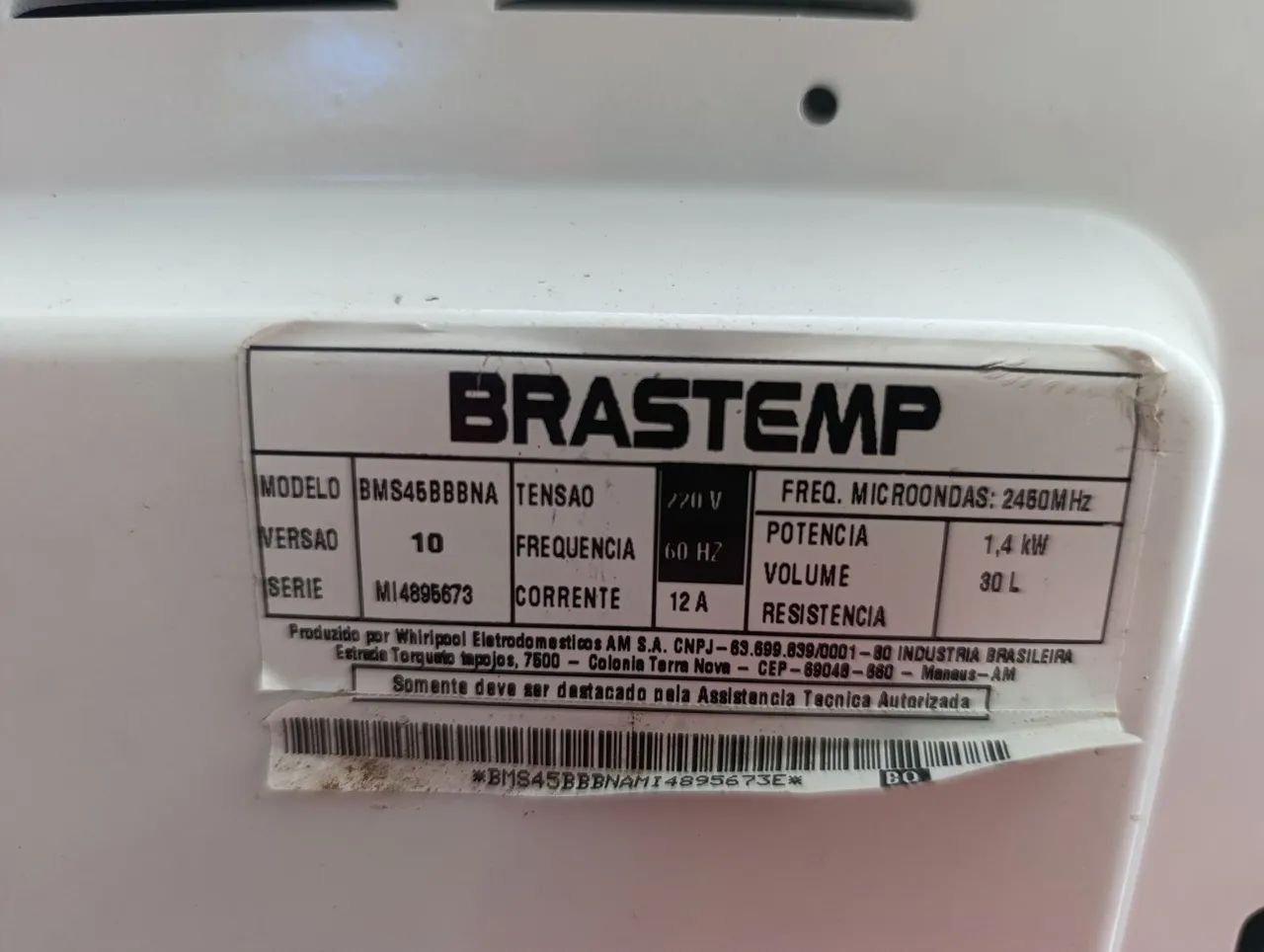 Microondas Brastemp para conserto - Foto 4