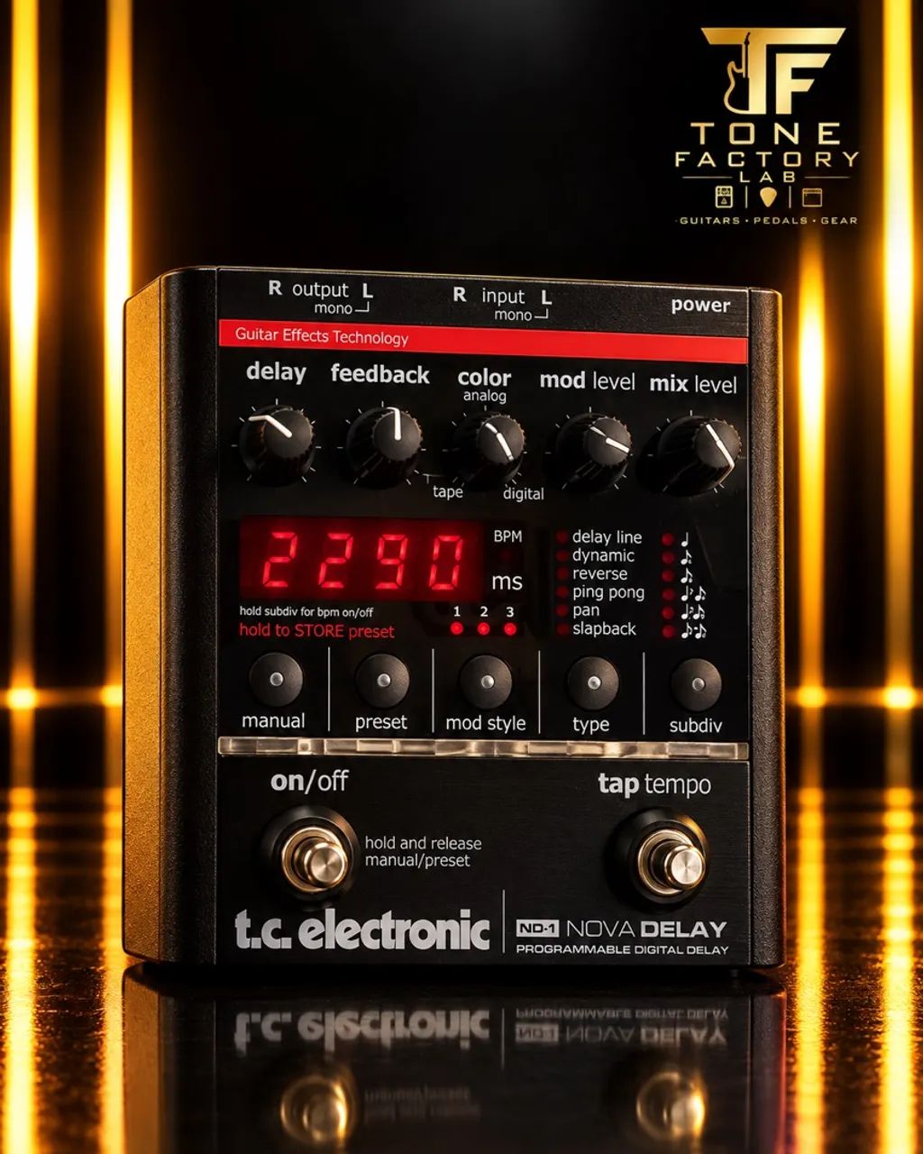 TC ELETRONICS ND-1 NOVA DELAY  