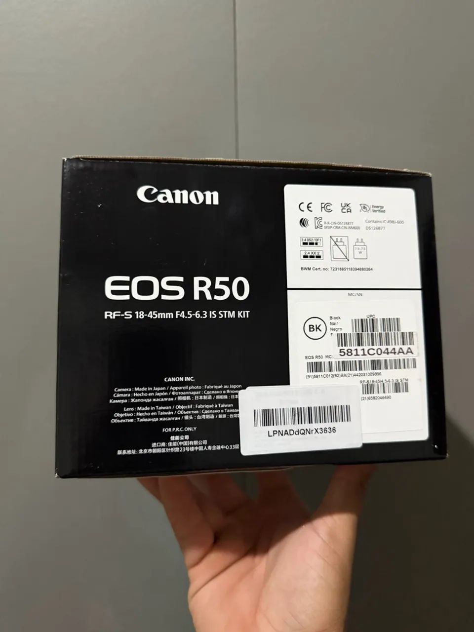 Camera Cânon Eos R50 RF S 18 45mm - Foto 4