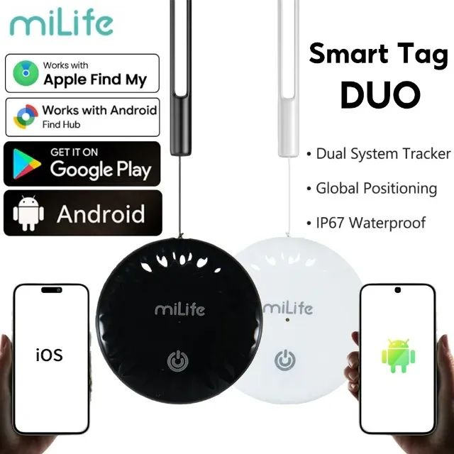 Tag MiLife Duo iOS e Android Global localizador