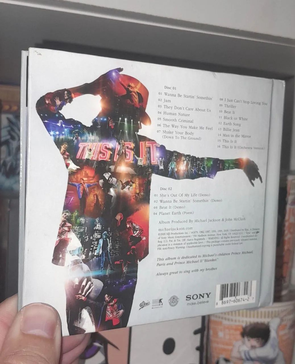CD Michael Jackson: This is It (2 CDs e Encarte) - Foto 2