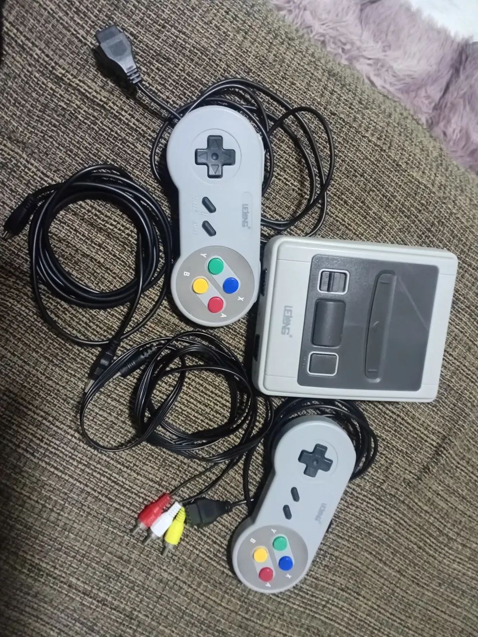 Vídeo game super nitendo