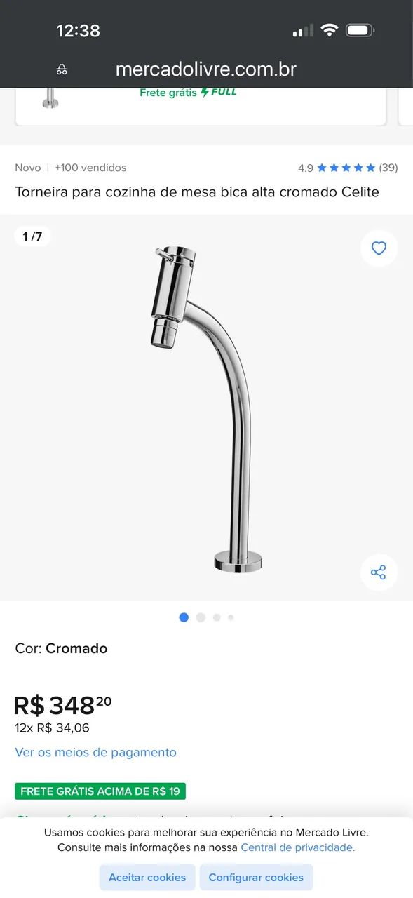 Bancada  para lavado sem uso - Foto 6