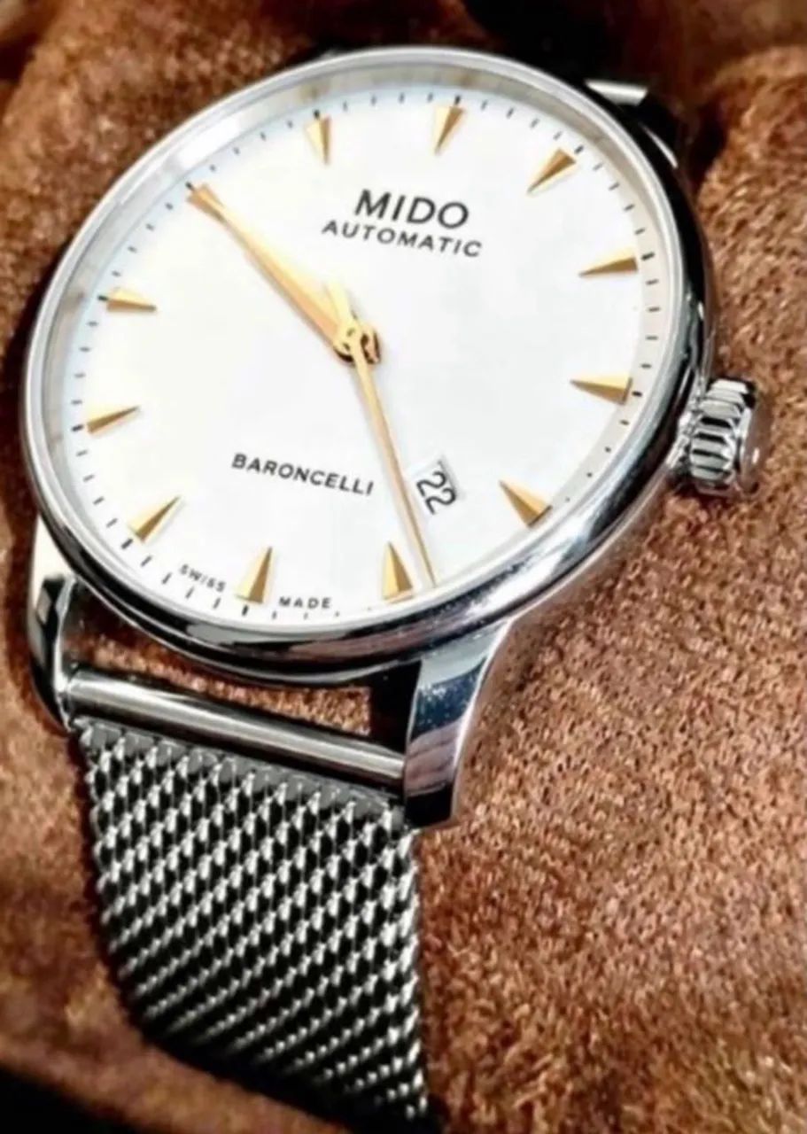 Relógio Mido Baroncelli Automático lindo  - Foto 5