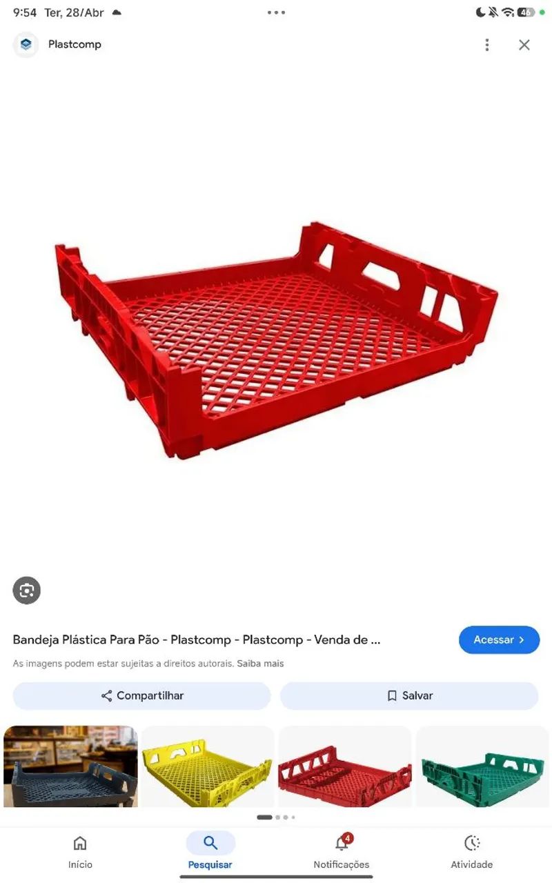 Pallet de Pão 
