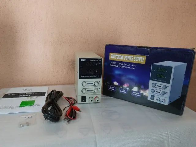 Fonte de Bancada QJE PS3005N Digital - Foto 2