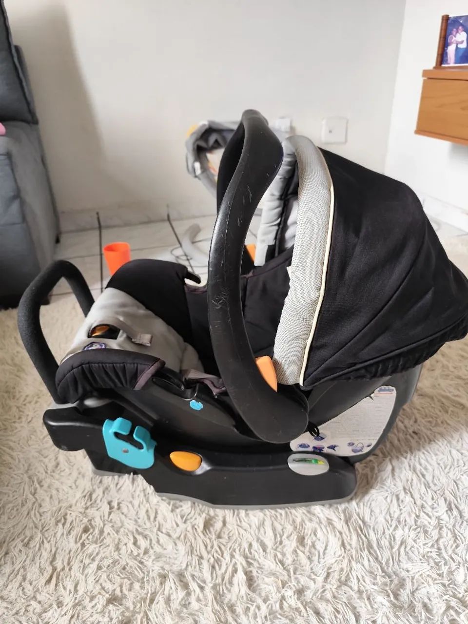 Bebê conforto Chicco keyfit night  - Foto 4