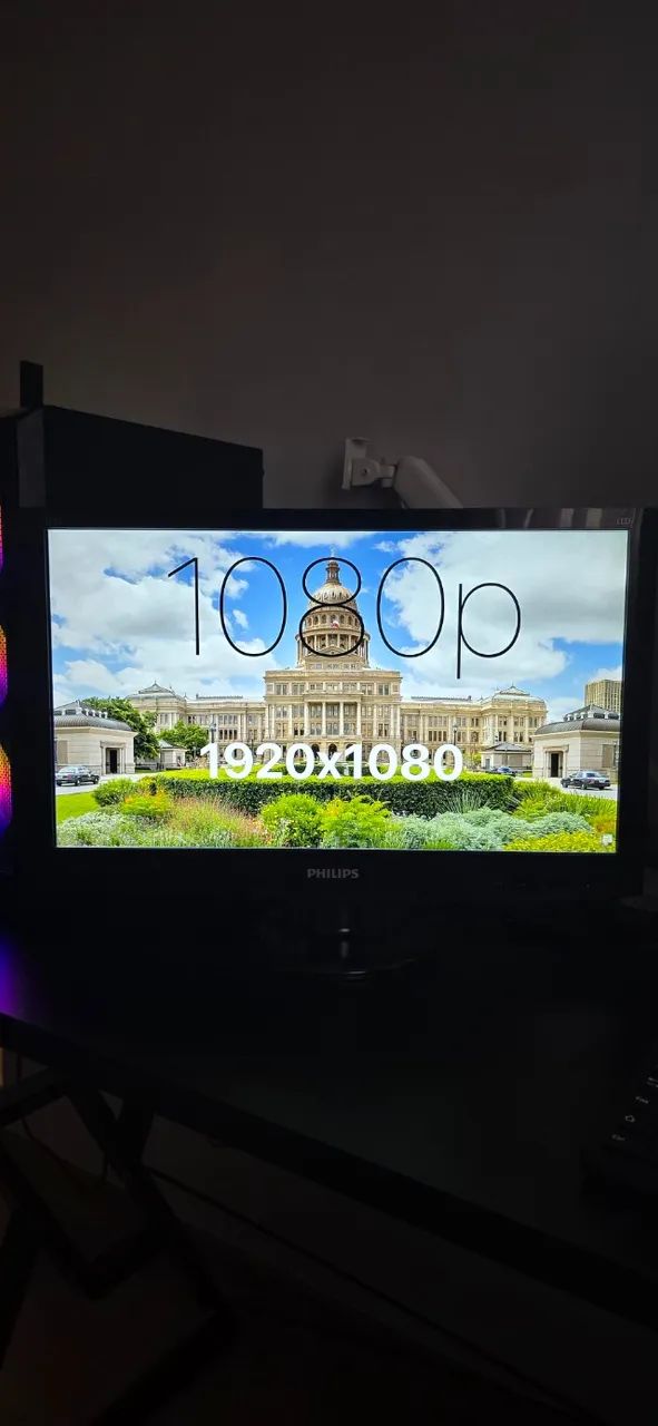 Monitor Philips 221el2sb/78 Led 21,5 Full Hd