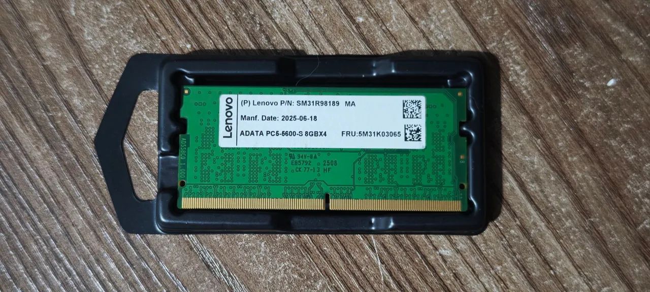 Memória RAM 8GB DDR5 ADATA SODIMM 5600 - Foto 2