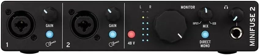 ARTURIA - Minifuse 2 - Interface Usb Compacta de Áudio E Midi com Software Criativo  - Foto 2