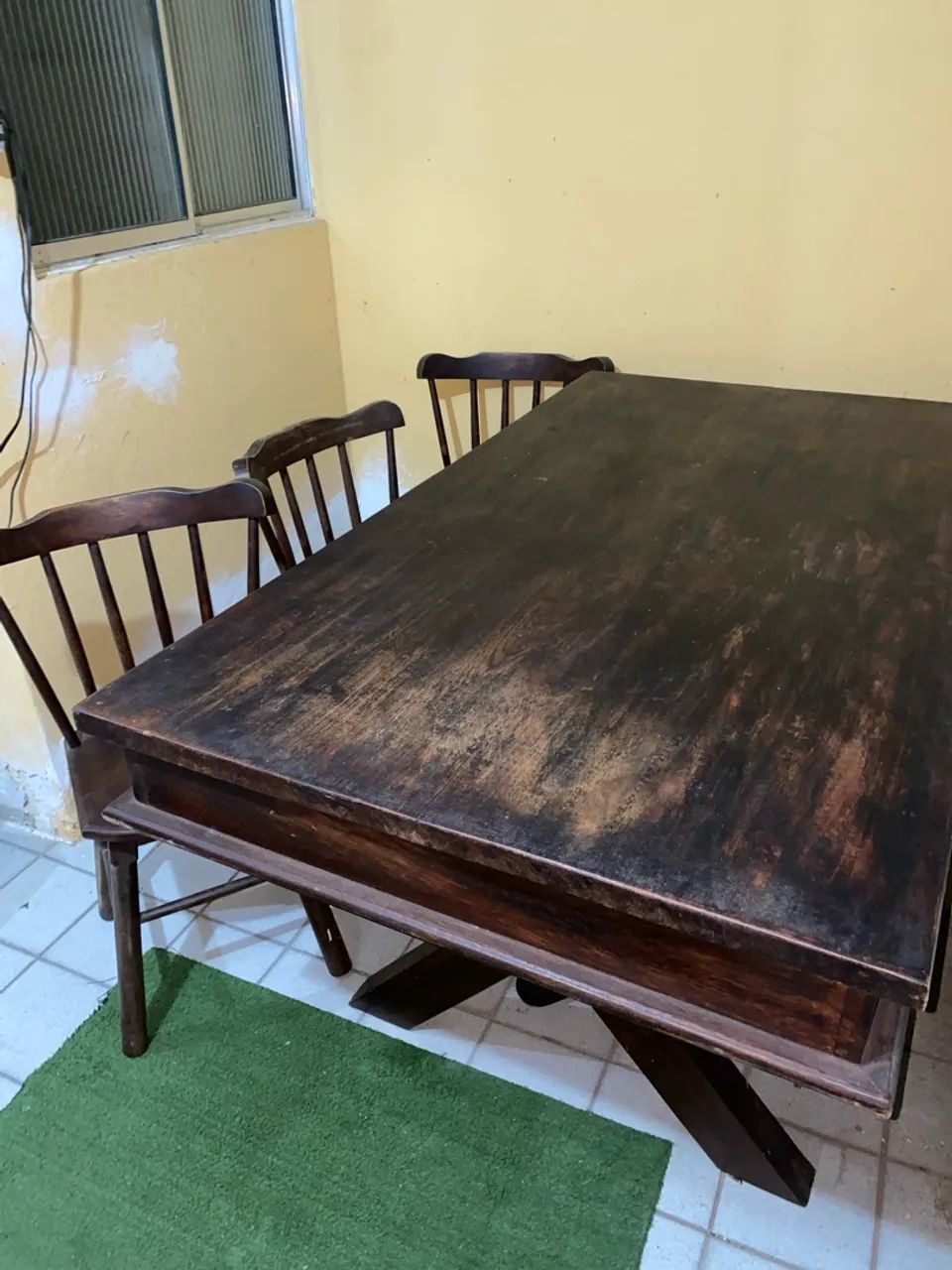 Mesa de madeira para jantar  - Foto 4