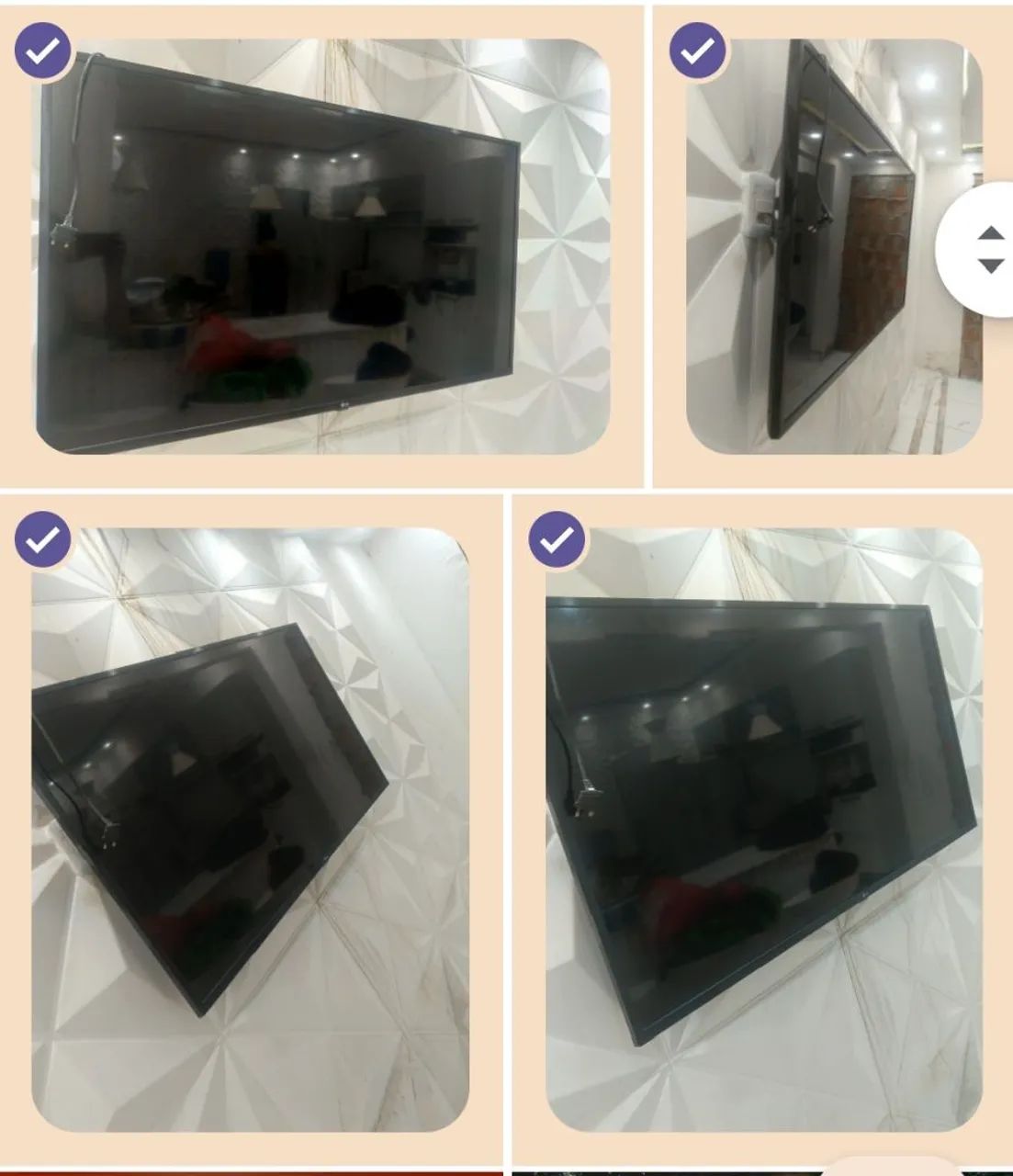 Smart tv bem conservada 