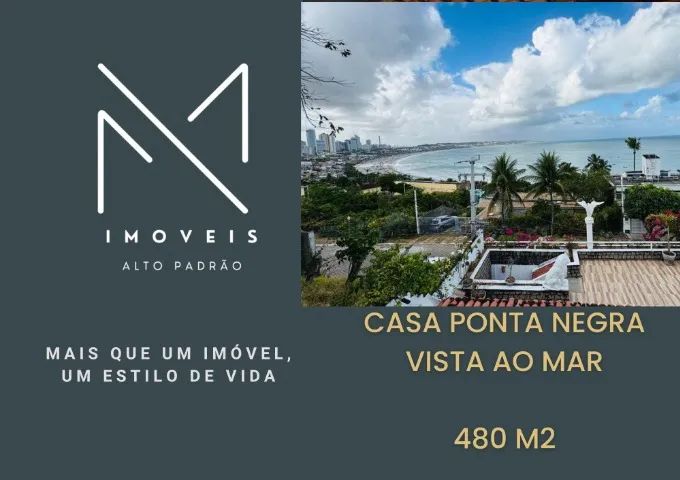 Casa com Vista ao Mar Ponta Negra 