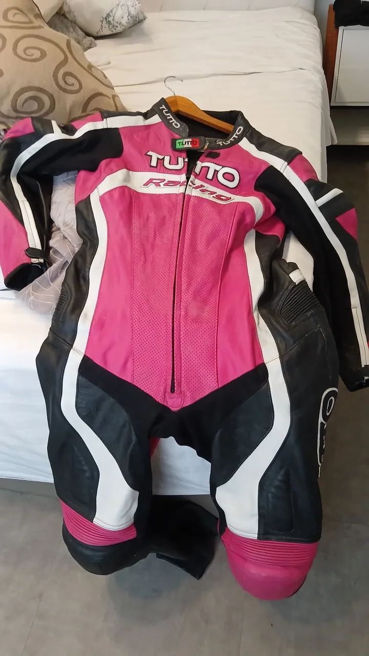 Macacão de motociclista