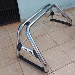 Santo Antônio Cromado para Hilux - Robustez e Estilo na Medida Certa 2006 - Foto 2