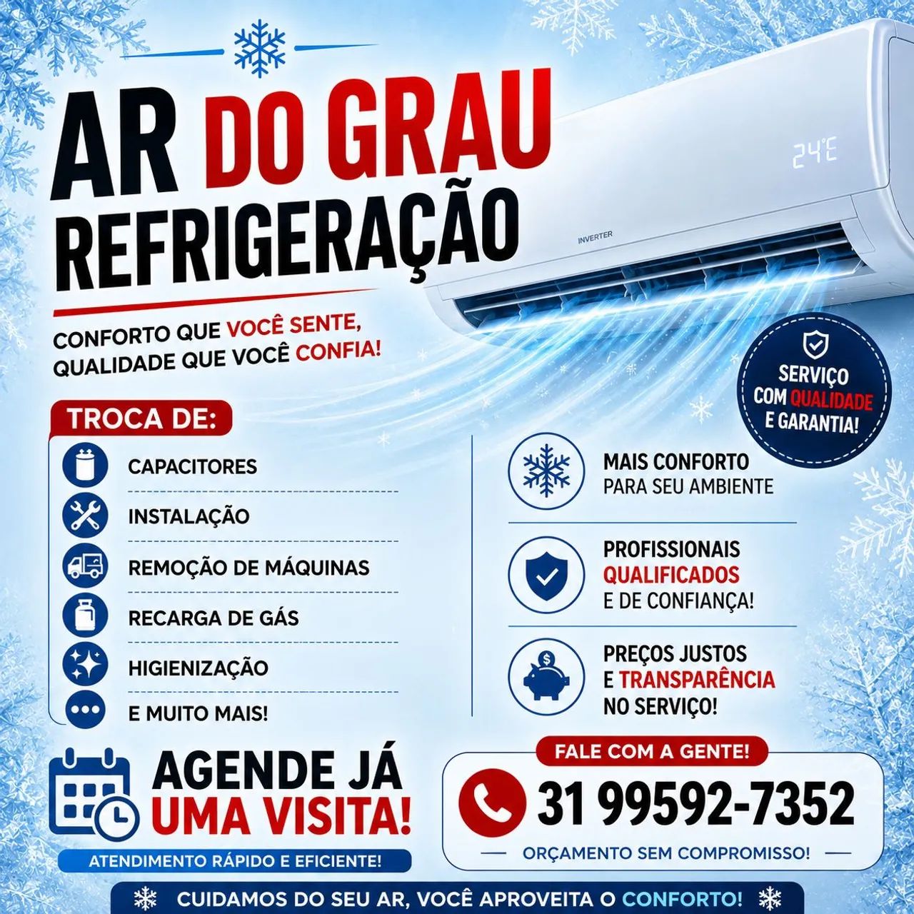 Ar Condicionado Serviços gerais 