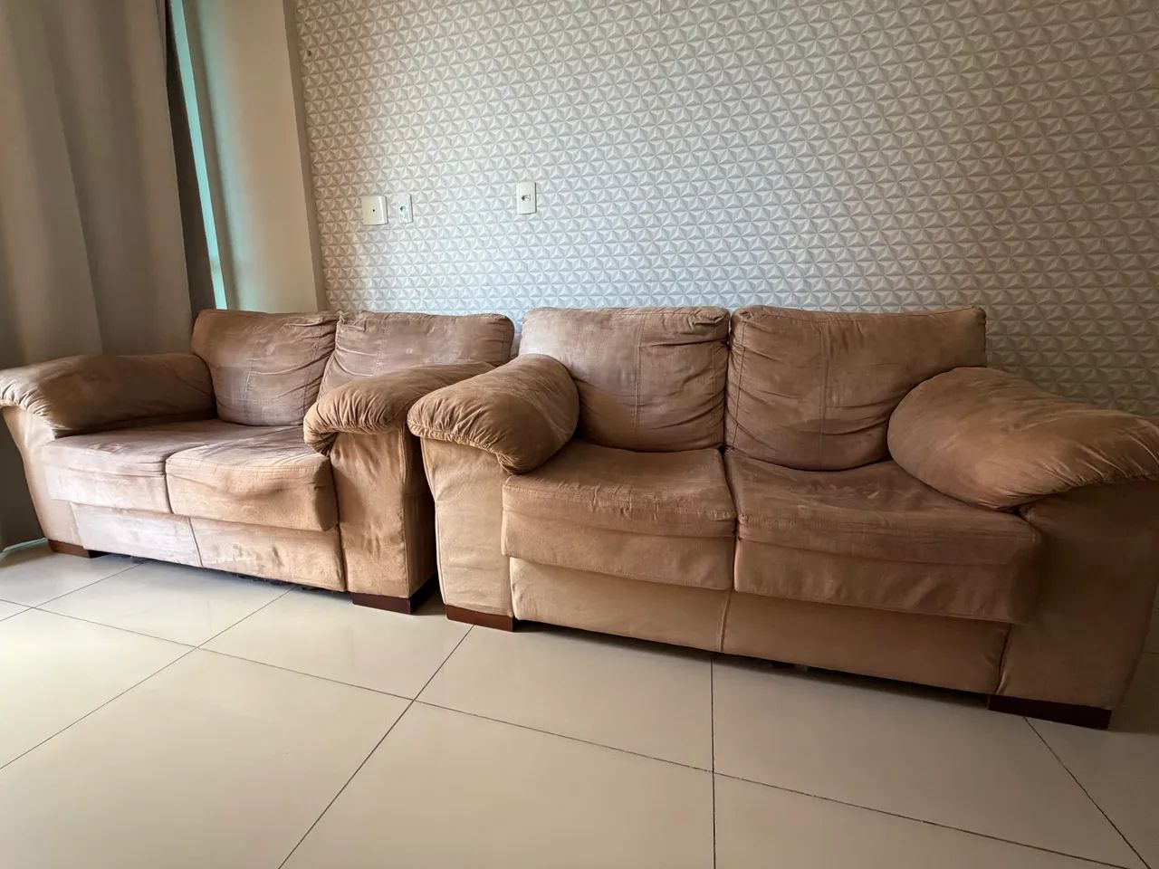 Vendo 2 Sofás de 2 lugares cada  - Foto 3