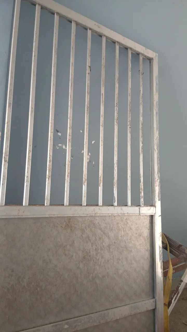 Portão Grande de Aluminio