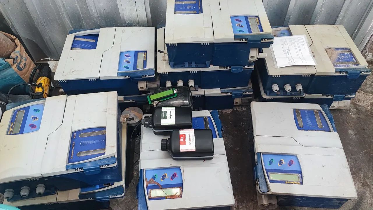 Lote analisador de cloro Digimed