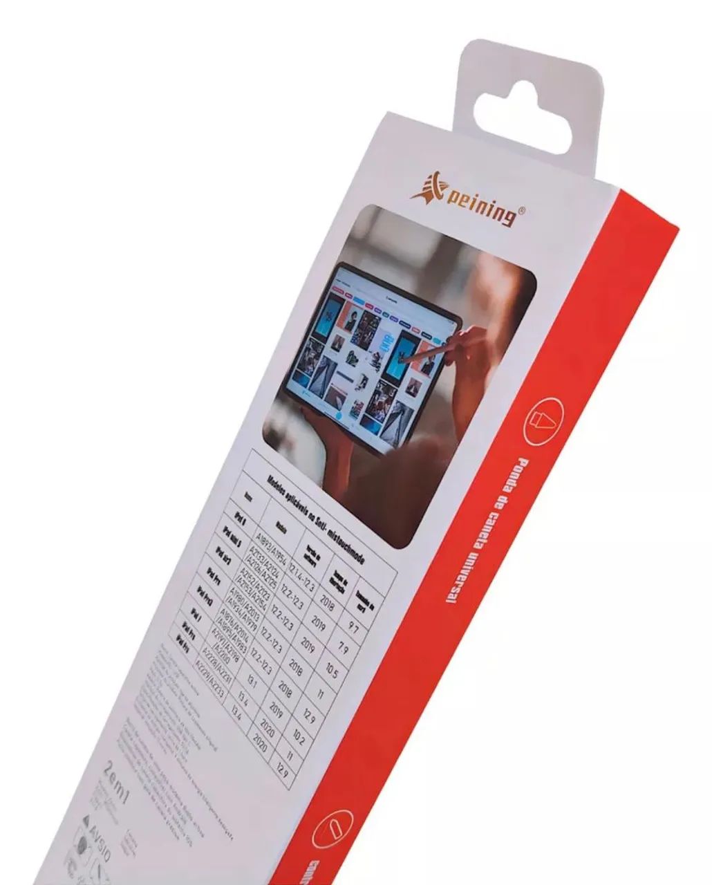 Caneta touch stylus peining pei-lp01 compatível iPad tab - Foto 2
