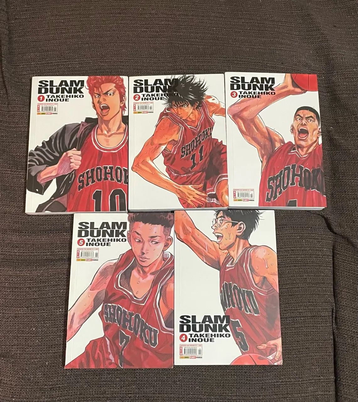 Mangás Slam Dunk 1 ao 5 - Livros e revistas - Residencial Parque