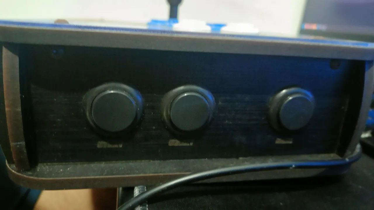 Controle Arcade 10 botões USB - Foto 2
