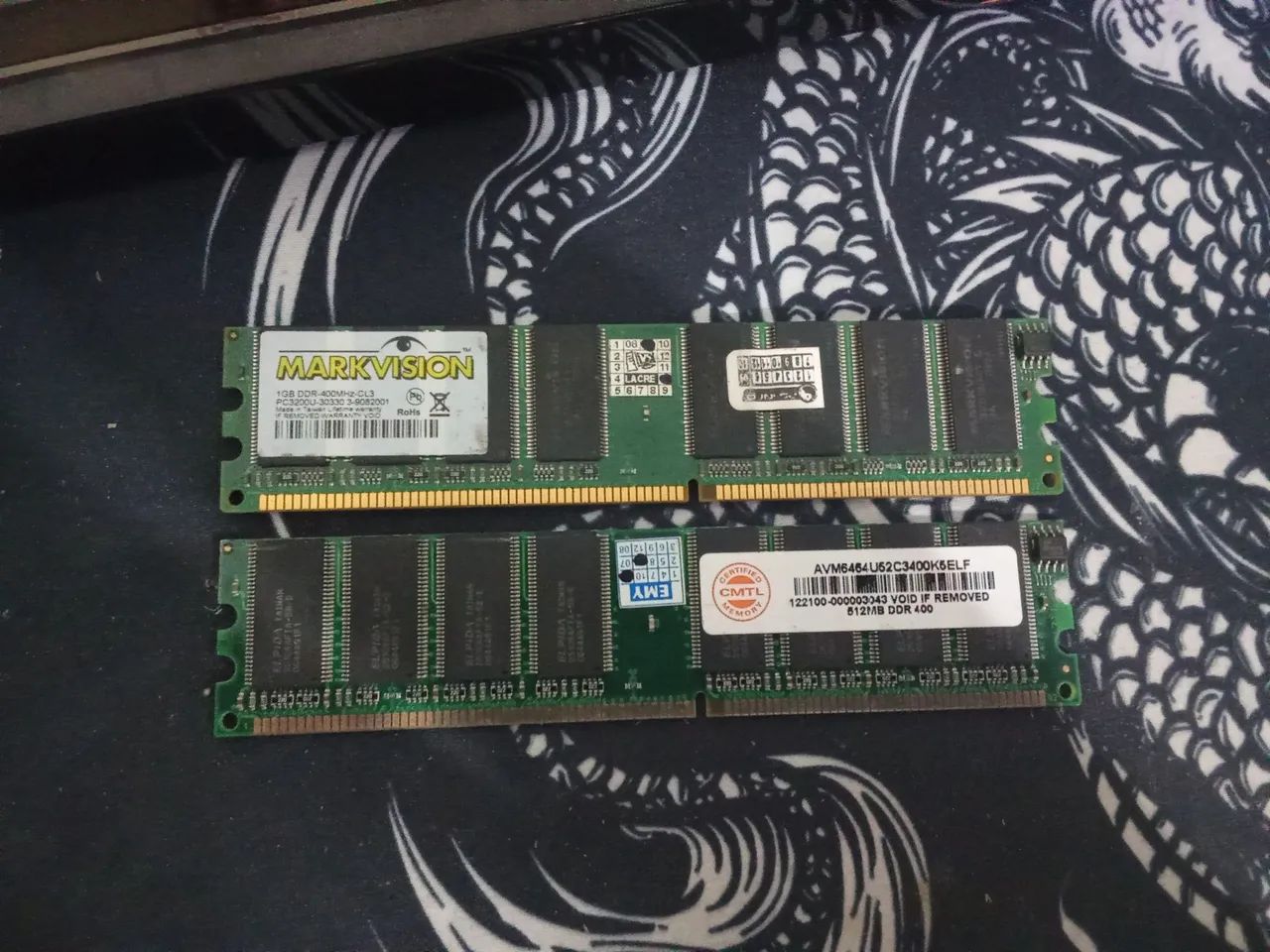 2x pentes memória ram DDR400 - Foto 2