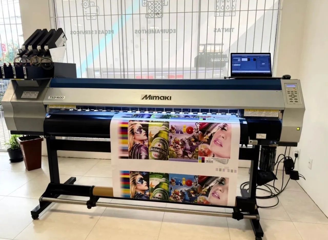 Plotter Mimaki Ts3 1600 (trocar cabeça) - Foto 2