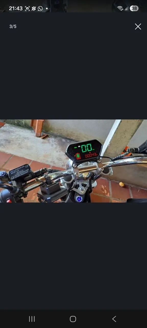Triciclo elétrico 