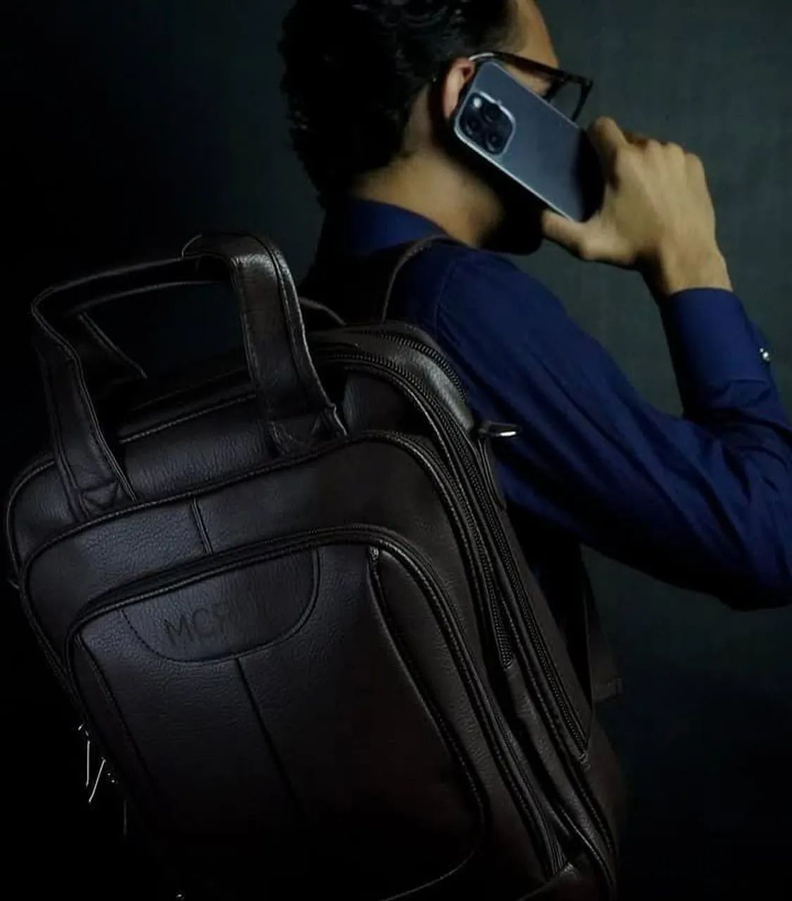 Bolsa em couro 