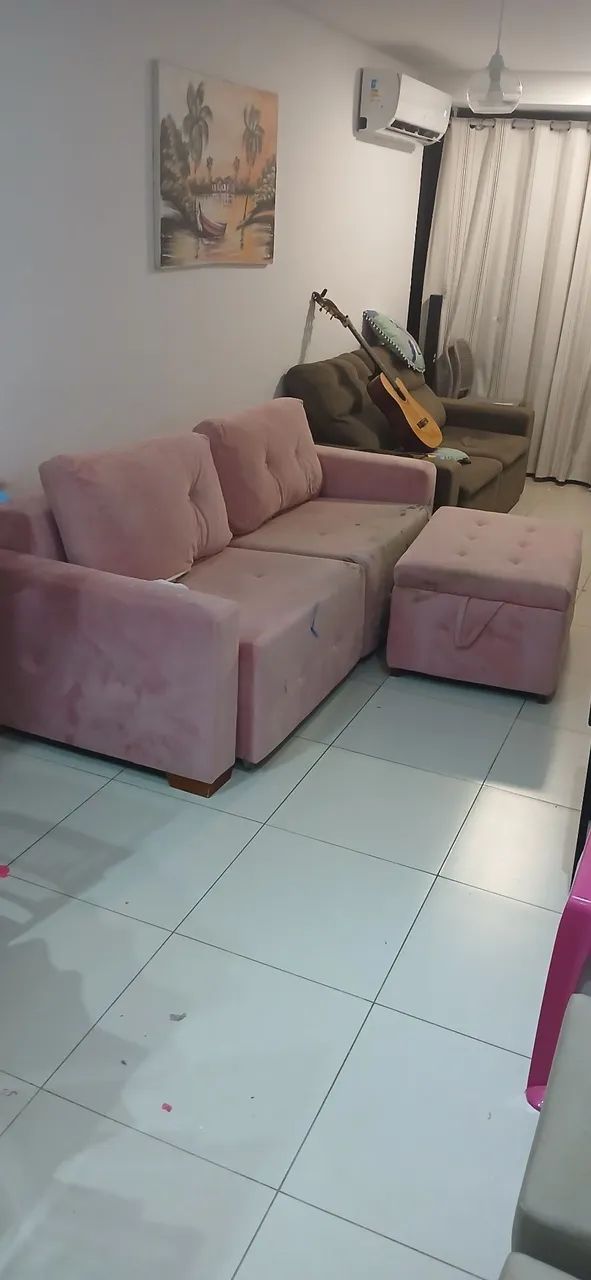Sofá rosa - Foto 2