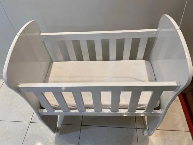 Mini Berço com Colchão  - Foto 4