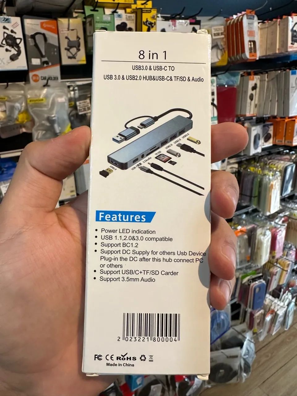 HUB USB-C 8 EM 1 - Foto 4