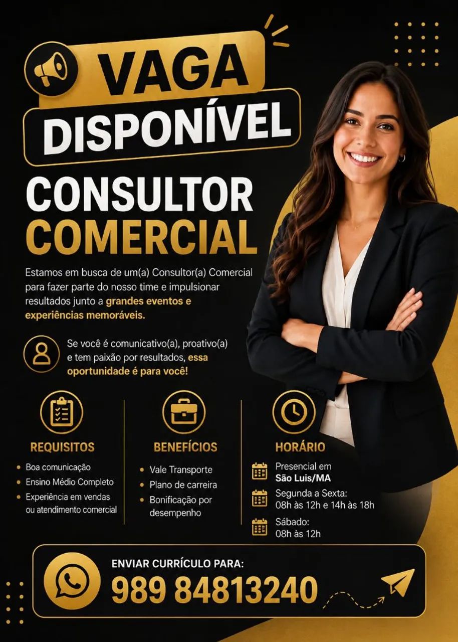 Enviei seu currículo.